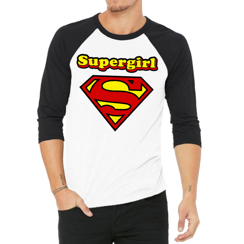 Supergirl 3/4 Sleeve Shirt | Artistshot