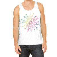 Colored Kaleidoscope Pattern Electric Guitar Gift Tank Top | Artistshot