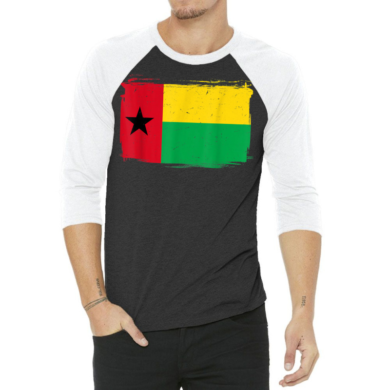 Guinea Bissau Flag Women Men Kids T Shirt 3/4 Sleeve Shirt | Artistshot