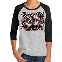 Cowhide Racing Backgraund Youth 3/4 Sleeve | Artistshot