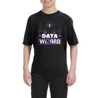 Data Analytics Data Wizard Engineering Business Intelligence Youth Tee | Artistshot