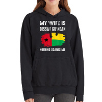 My Wife Is Bissau Guinean Nothing Scare Flag Guinea Bissau T Shirt Vintage Hoodie | Artistshot