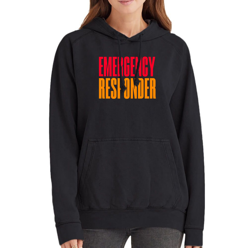 Emergency Responder Vintage Hoodie | Artistshot