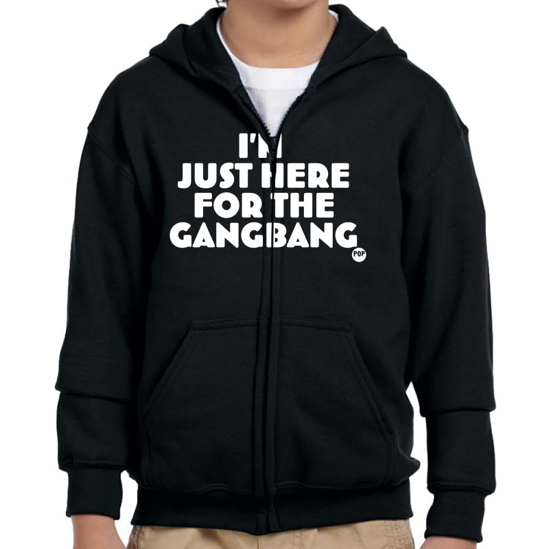 Gangbang Youth Zipper Hoodie | Artistshot