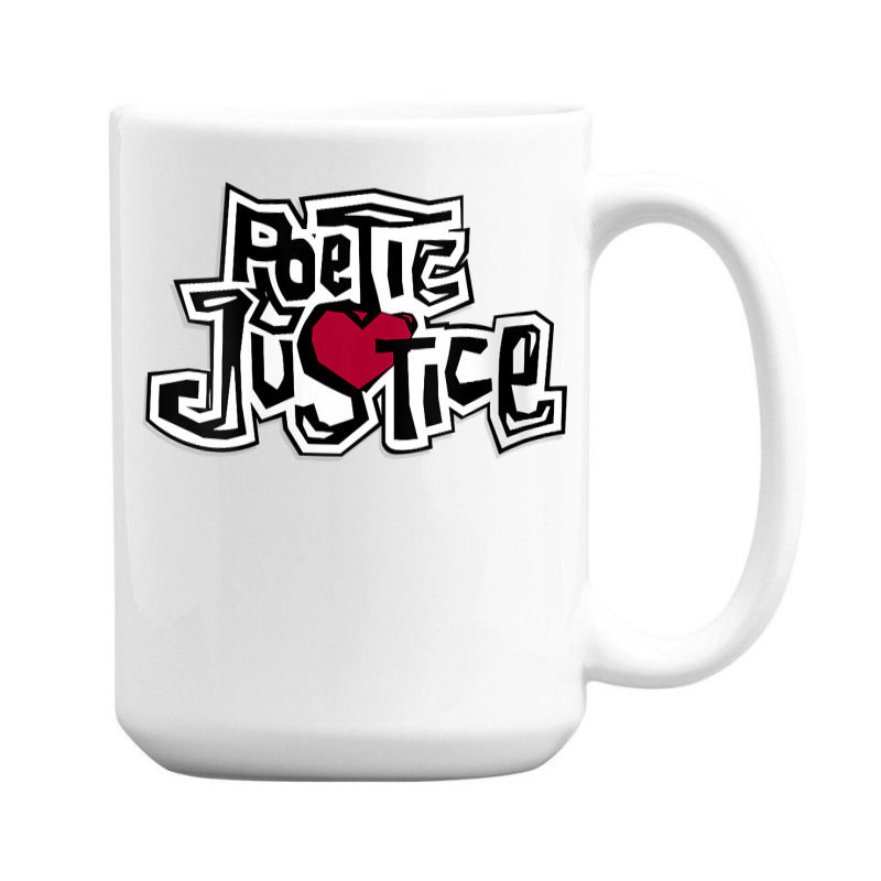 Womens Poetic Justice From Old School Hiphop V Neck T Shirt 15 Oz Coffee Mug | Artistshot