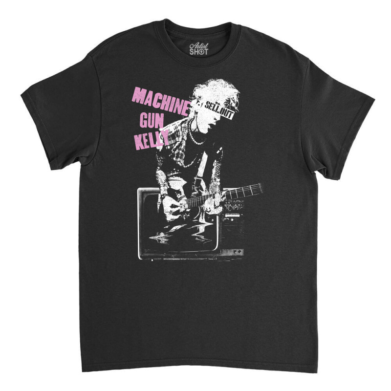 Machine Gun Kel.ly   Tv Warp Classic T-shirt by moonlight2270 | Artistshot