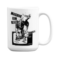 Machine Gun Kel.ly   Tv Warp 15 Oz Coffee Mug | Artistshot