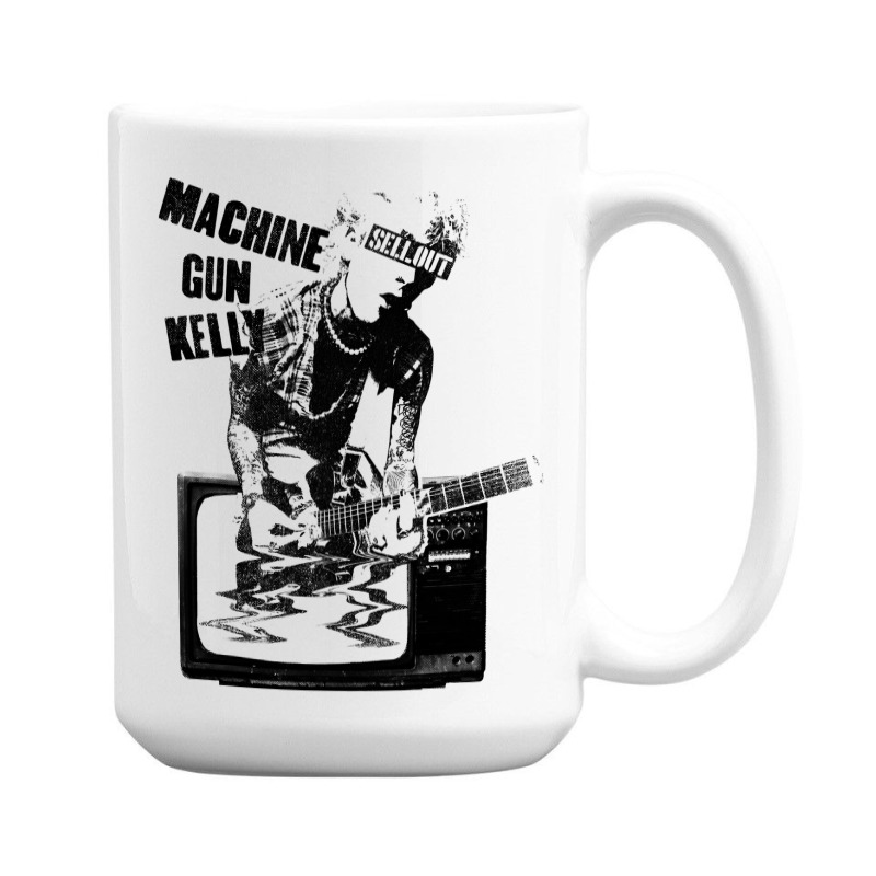 Machine Gun Kel.ly   Tv Warp 15 Oz Coffee Mug | Artistshot