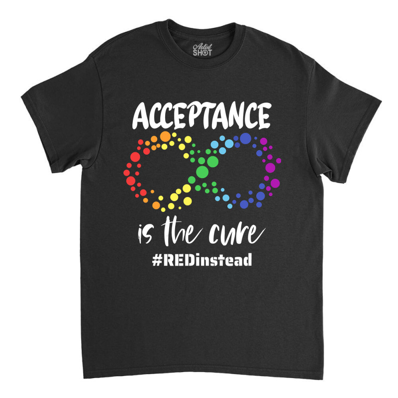 Autism Awareness Wear Red Instead In April 2021 Redinstead T Shirt Classic T-shirt | Artistshot