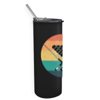 Billiards Snooker Pool Player Cue Sports Vintage Retro Skinny Tumbler | Artistshot