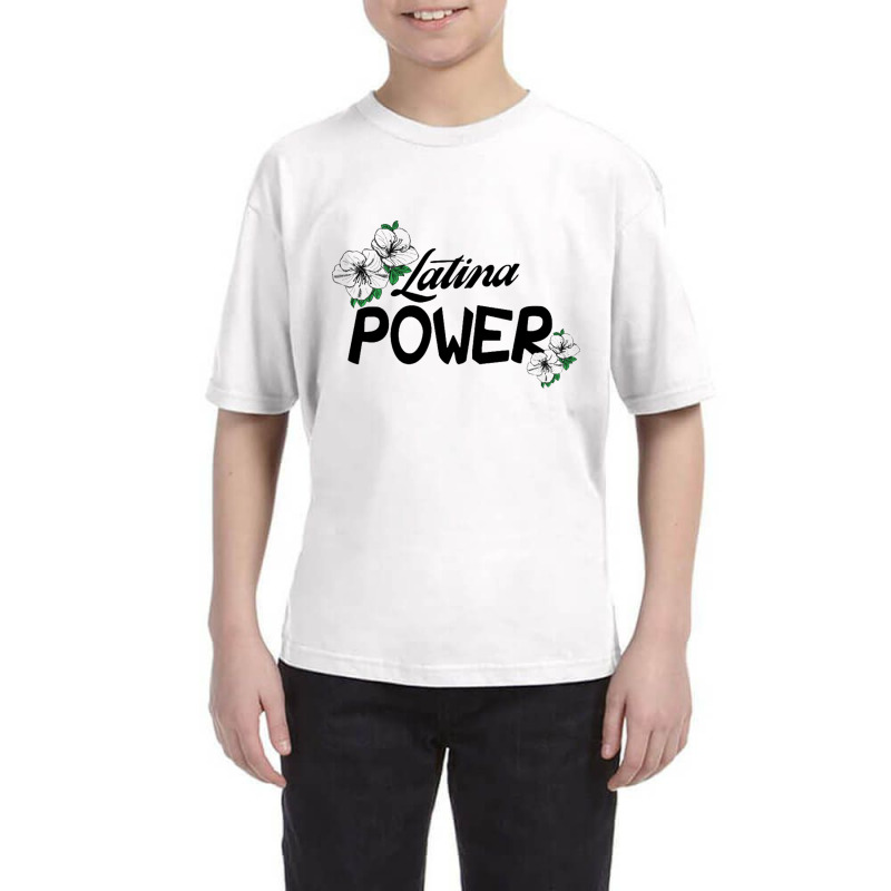 Latina Power For Light Youth Tee by saterseim | Artistshot