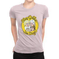 Stay Golden Ladies Fitted T-shirt | Artistshot