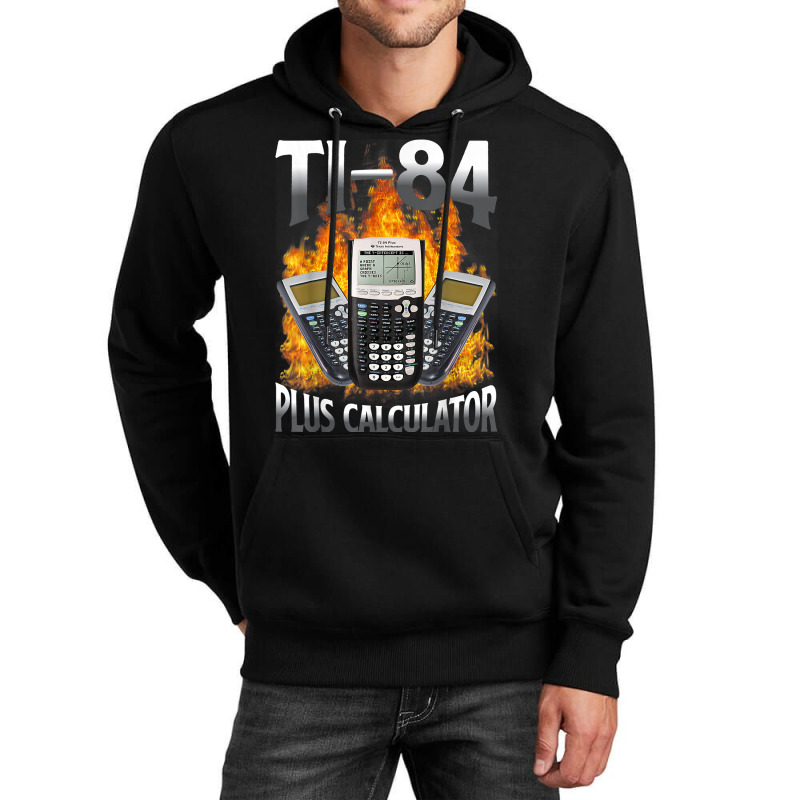 Ti 84 Plus Calculator Funny Math Teacher T Shirt Unisex Hoodie by erinlorrai | Artistshot