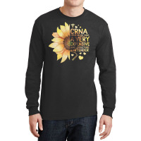 Nurse Nursery Crna Certified Registered Nurse Anesthetists Sunflower M Long Sleeve Shirts | Artistshot