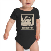 Rail Crew Railroad Train Conductor Baby Bodysuit | Artistshot