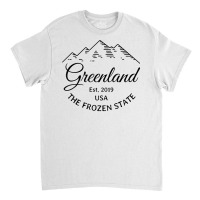 Greenland The Frozen State T Shirt Classic T-shirt | Artistshot