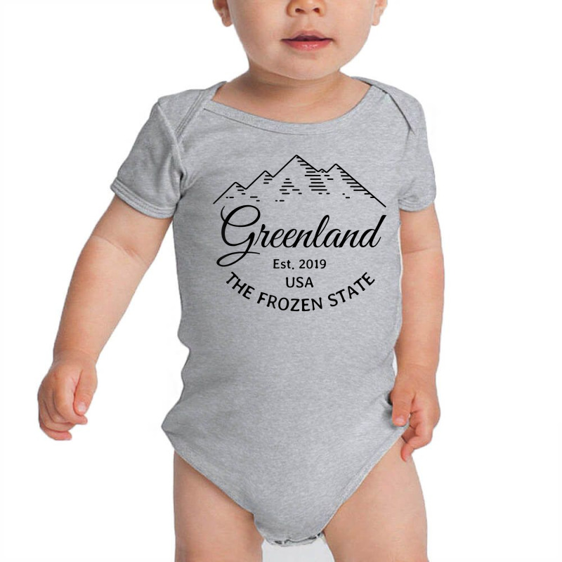 Greenland The Frozen State T Shirt Baby Bodysuit | Artistshot