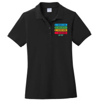 I Got Vaccinated Pro Vaccine Cute Science And Vaccination T Shirt Ladies Polo Shirt | Artistshot