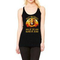 Jesus Christ Christian Jesus Fully Vaccinated By The Blood Of Jesus Li Racerback Tank | Artistshot