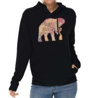 Elephants T  Shirt Cool Elephant Colorful Tribal T Shirt T  Shirt Lightweight Hoodie | Artistshot