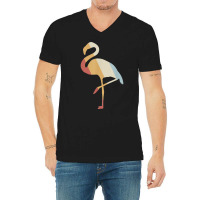 Flamingo T  Shirt Love Flamingo V-neck Tee | Artistshot