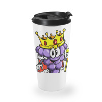 Winemaker Wine Lover Wine Drinker Grape With Crown T Shirt Travel Mug | Artistshot