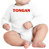 Tongan Dna Roots Aesthetic Nationality Pride Heritage T Shirt Long Sleeve Baby Bodysuit | Artistshot