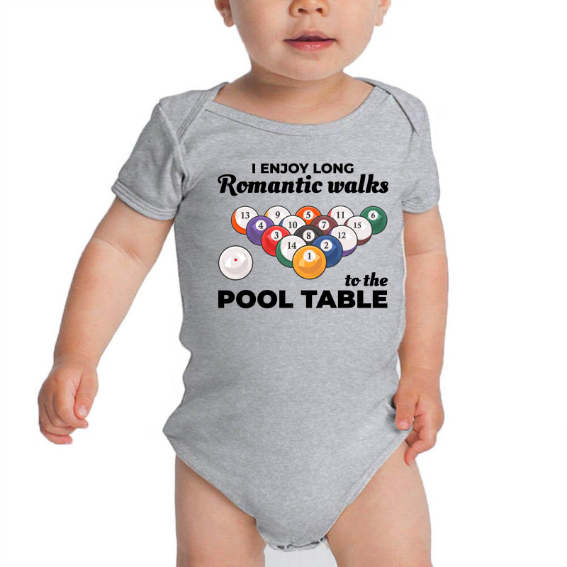 Billiards Snooker Pool Player Cue Sports Funny Baby Bodysuit | Artistshot