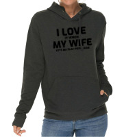 Billiards Snooker Pool Player Cue Sports Husband Wife Lightweight Hoodie | Artistshot