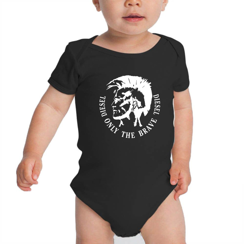 Disel Onli The Brave White Baby Bodysuit | Artistshot