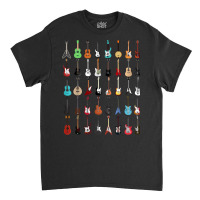 Guitar Musical Instrument T Shirt (rock N Roll Tee) Classic T-shirt | Artistshot