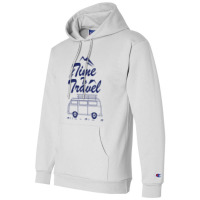 Time To Travel Champion Hoodie | Artistshot