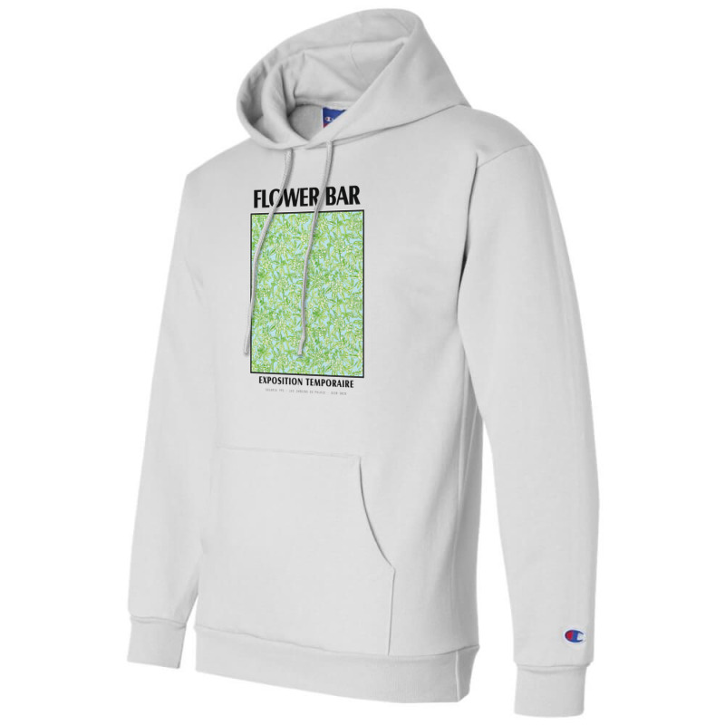 Flwerbar Exposition Temporarie Champion Hoodie | Artistshot