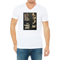 Pierre Soulages Ne En 1919 Lithographie V-neck Tee | Artistshot