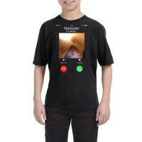 Dank Meme Hamster Staring Front Camera Hamster Calling Gift T Shirt Youth Tee | Artistshot