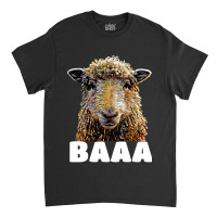 Sheep Lover Sheeps Funny Sheep Conspiracy Theorist Costume Design 71 L Classic T-shirt | Artistshot