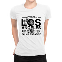 Summer Time West Coast Dream Ladies Fitted T-shirt | Artistshot