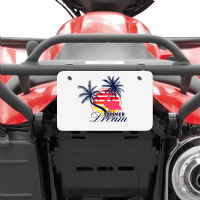 Summer Dream Atv License Plate | Artistshot