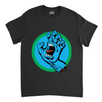 Santa Monster Hand 5 Classic T-shirt | Artistshot