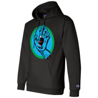 Santa Monster Hand 5 Champion Hoodie | Artistshot