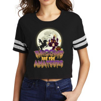 Horse Horses Brooms Are For Amateurs Witch Horse Racing 466 Horse Ride Scorecard Crop Tee | Artistshot