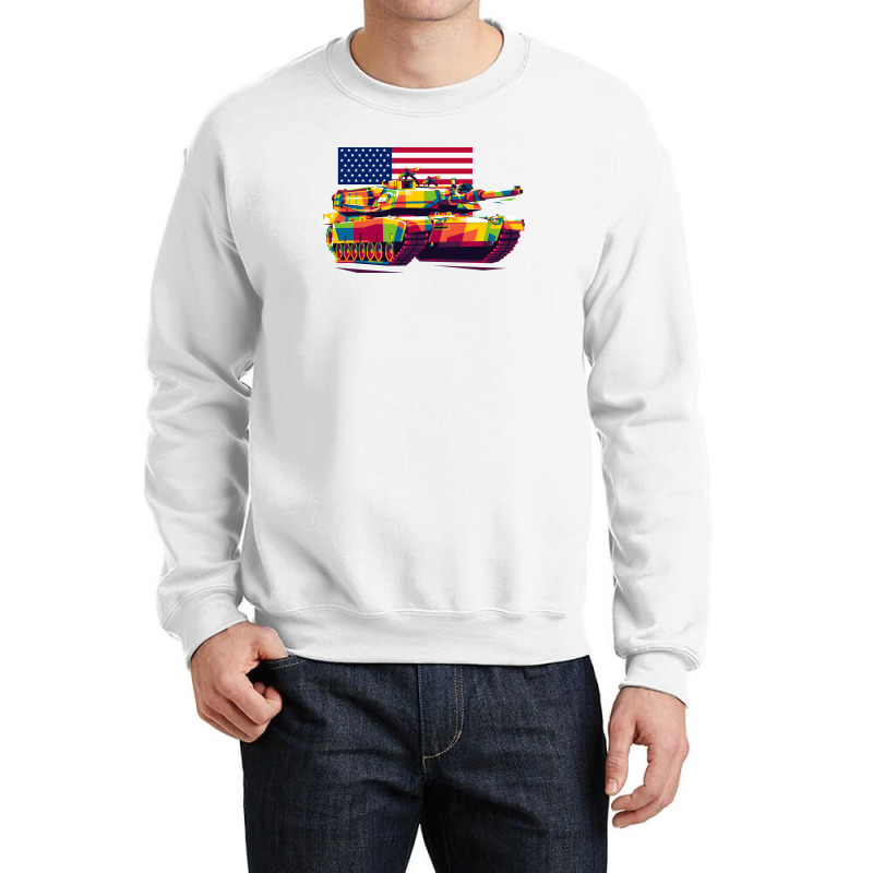 M4a1 Abrams Crewneck Sweatshirt | Artistshot