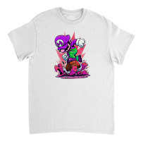 Crushed Alien Turtle Classic T-shirt | Artistshot