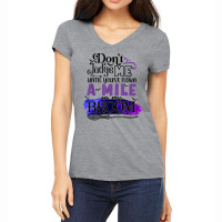 Don't Judge Me Until You've Flown A Mile On My Broom T Shirt Women's V-neck T-shirt | Artistshot