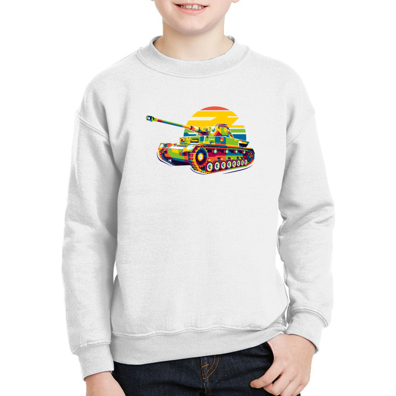 Panzerkampfwagen Iv Youth Sweatshirt by willhelmg | Artistshot