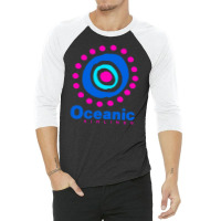 Lost Oceanic Airlines 3/4 Sleeve Shirt | Artistshot