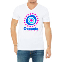 Lost Oceanic Airlines V-neck Tee | Artistshot