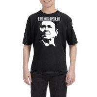 Ronald Reagan American President Youth Tee | Artistshot