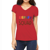 Library Squad For Light Women's V-neck T-shirt | Artistshot