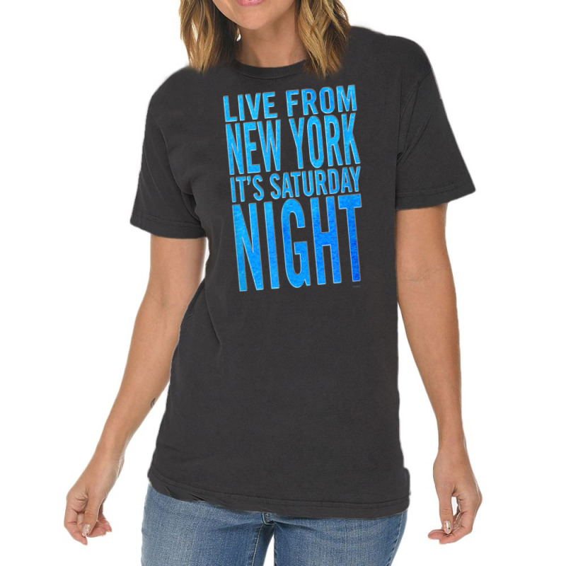 Saturday Night Live It's Saturday Night Comfortable T Shirt Vintage T-Shirt by erinlorrai | Artistshot